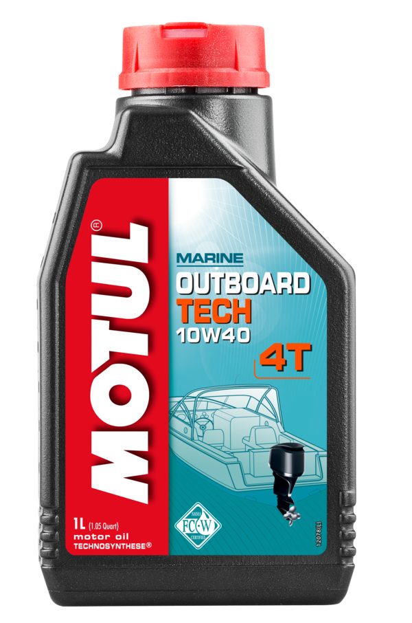 Motul Marine Outboard Tech 4T 10W40, 1 л