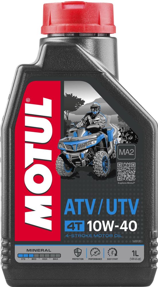 Motul ATV/UTV 4T 10W-40 Mineral, MA2, 1 л
