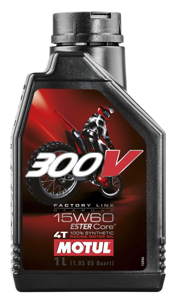 Motul 300V Factory Line Off Road 15W60 Ester Core, 4T 100% synthetic, 1 л