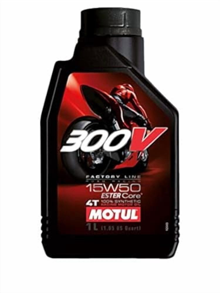 Motul 300V Factory Line Road Racing 15W50 Ester Core, 4T 100% synthetic, 1 л