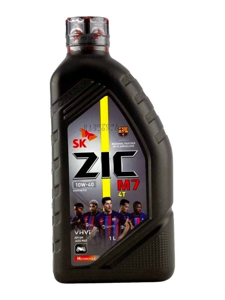 ZIC (SK) ZIC M7 4T 10W-40 Synthetic, VHVI, API SM, JASO MA2, 1 л